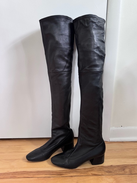 KHAITE Shoes - KHAITE Sedona Lambskin leather Over-The-Knee Boots size 9